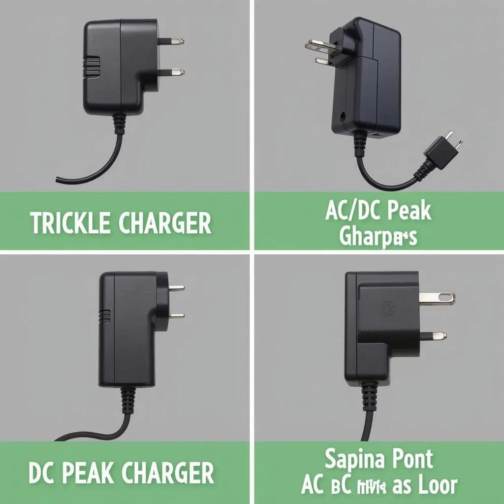 Different types of RC car battery chargers