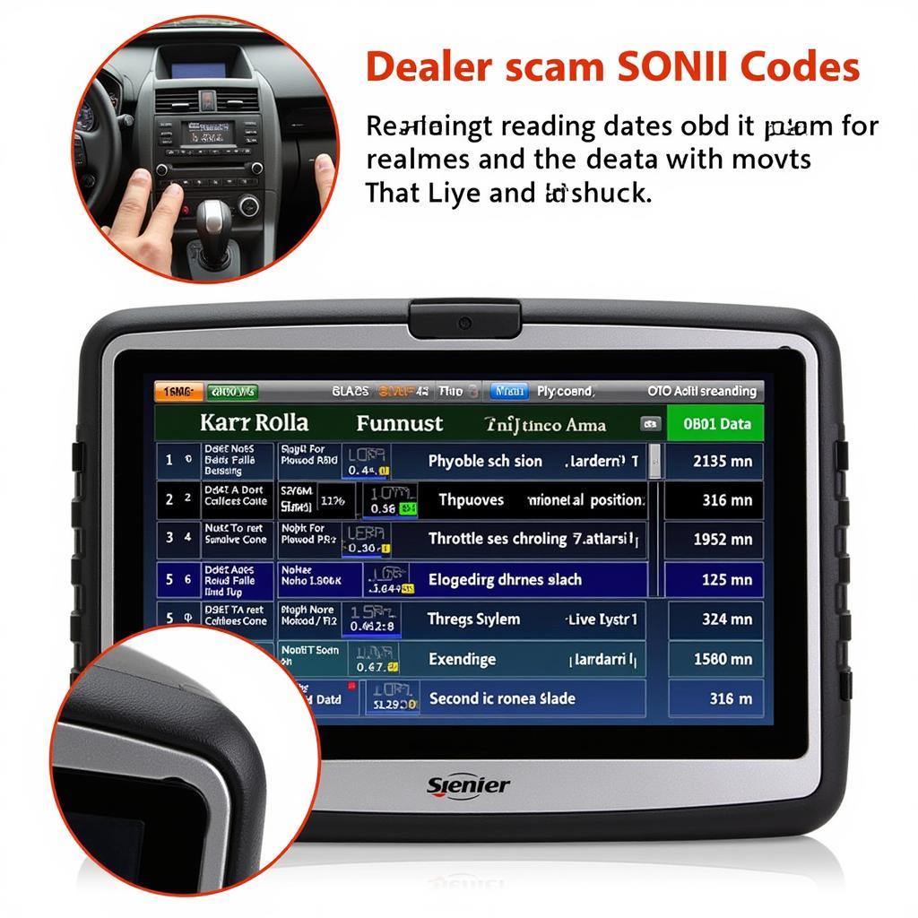 Reading OBD-II Codes on a Scan Tool Display