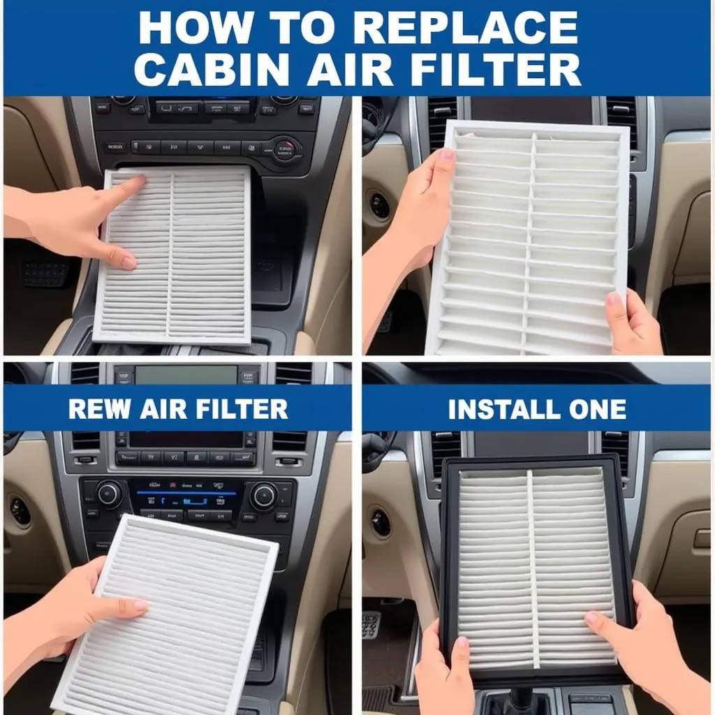 Replacing Car Cabin Air Filter