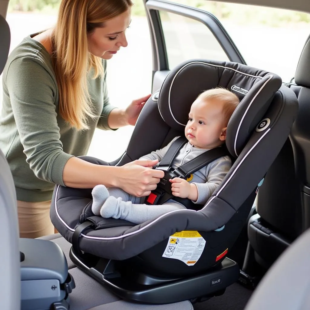 Securing Your Baby in a Car Seat