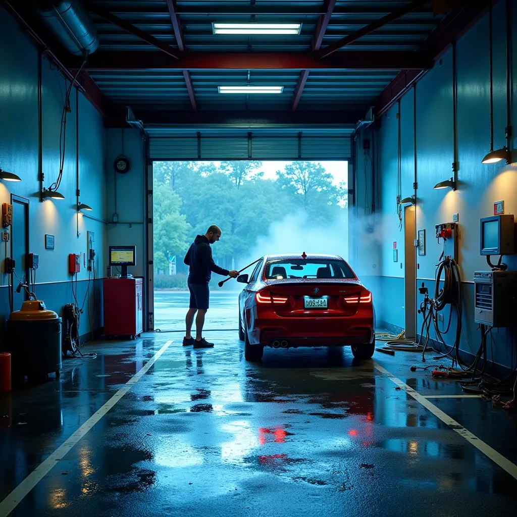 Self-Service Car Wash Bay