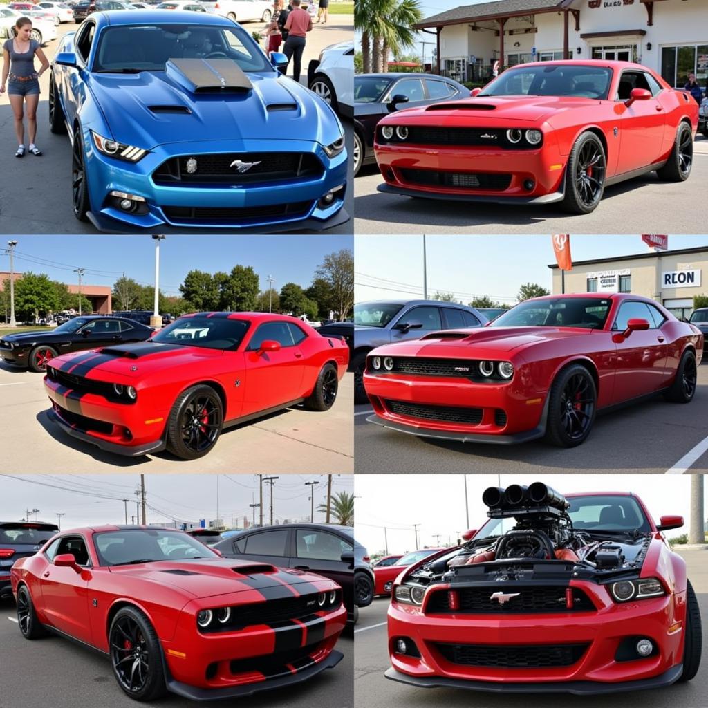 Modern Muscle Cars on display at Sulphur's Modern Muscle Car Show