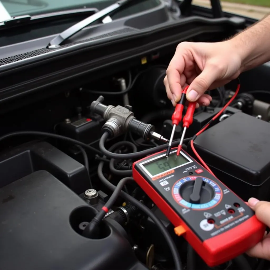 Testing Oxygen Sensor with Multimeter