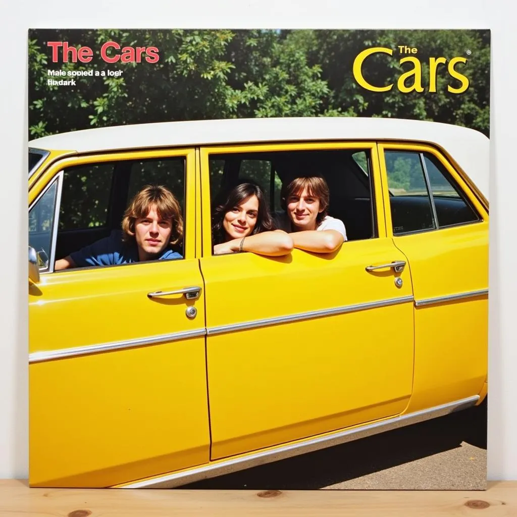 The Cars debut album cover