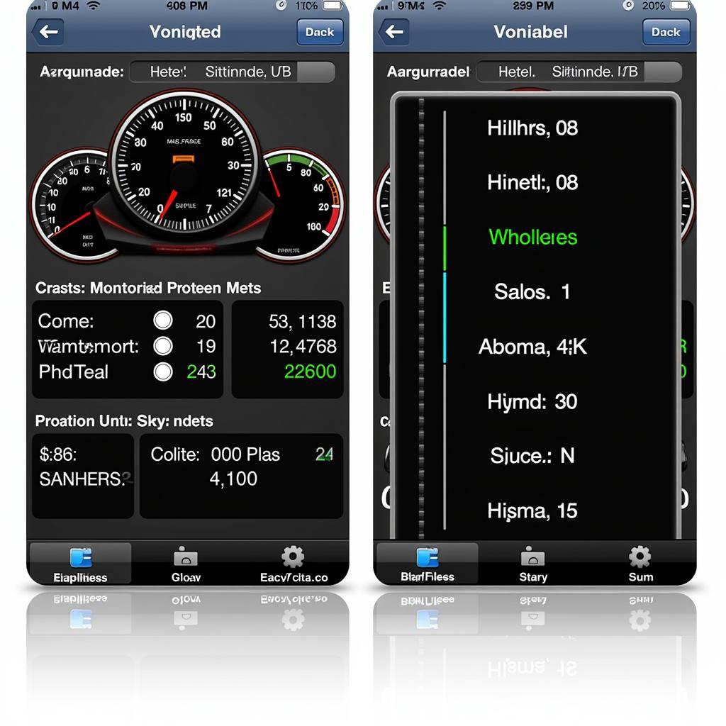 Torque Pro App: Customizable Gauges and Data Displays