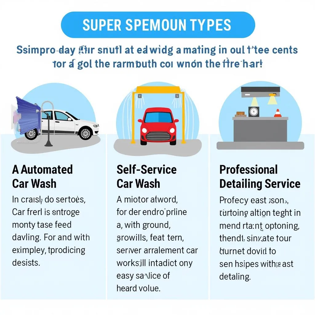 Different types of car washes in Urbana