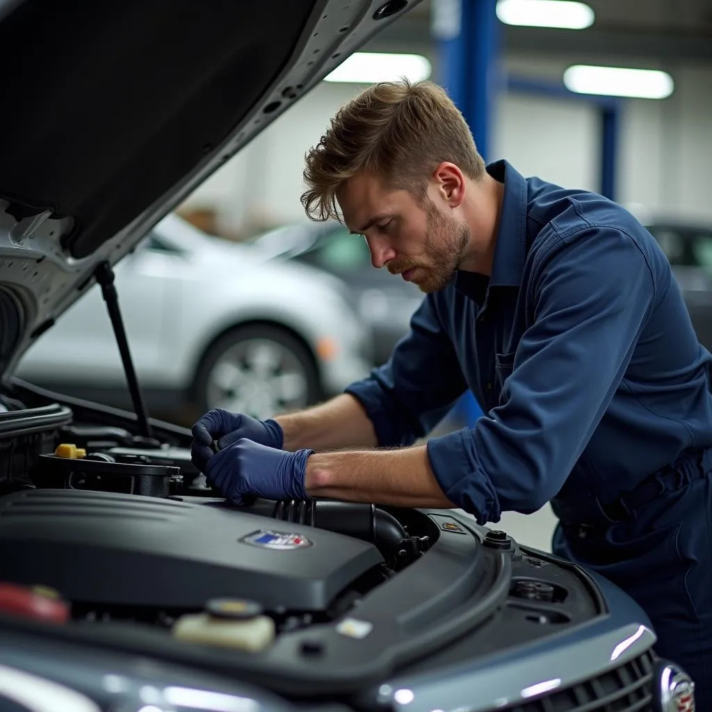 Pre-Purchase Inspection of a Used Cadillac