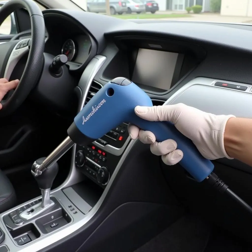 Using a Heat Gun on Car Interior Plastic