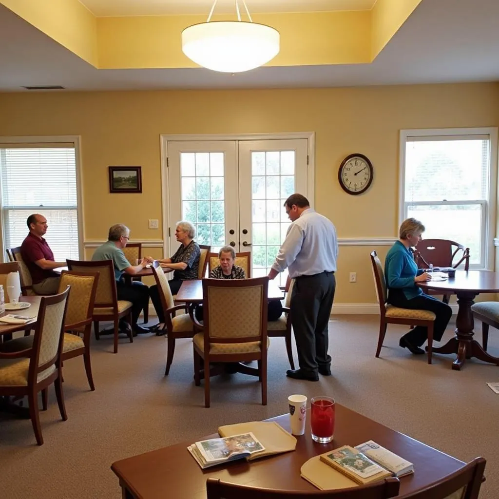 Victoria memory care community interior