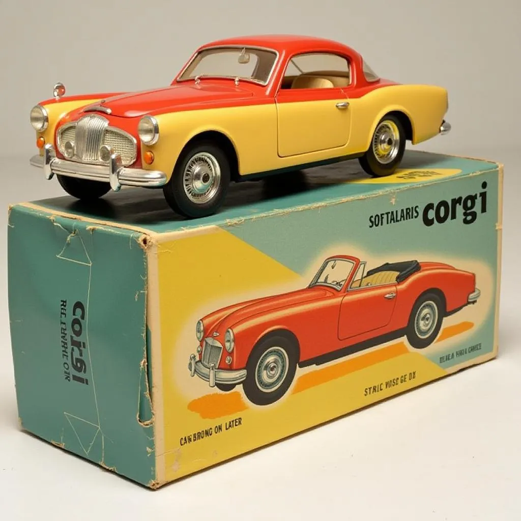 Vintage Corgi Toy Car in Box