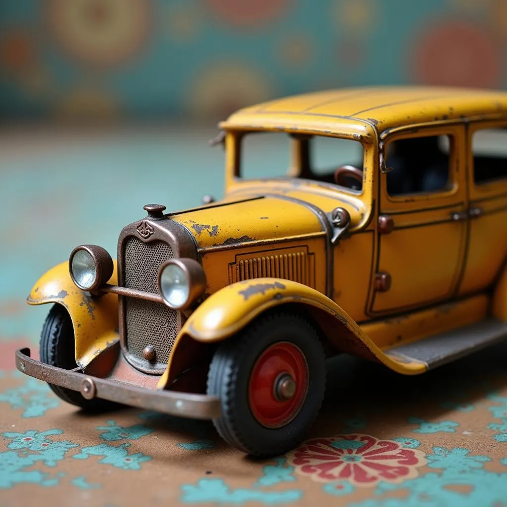 Vintage Model A toy car