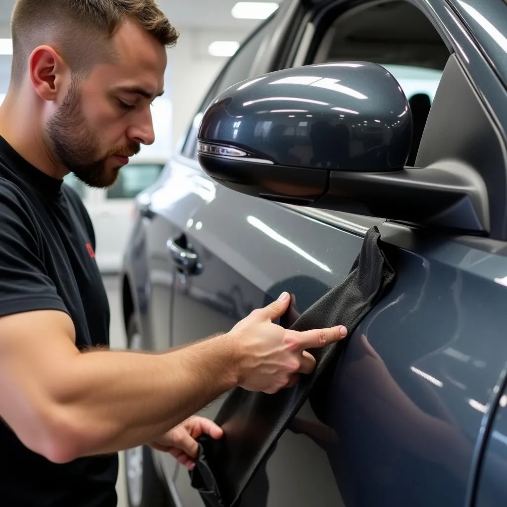 Vinyl Car Wrap Installation