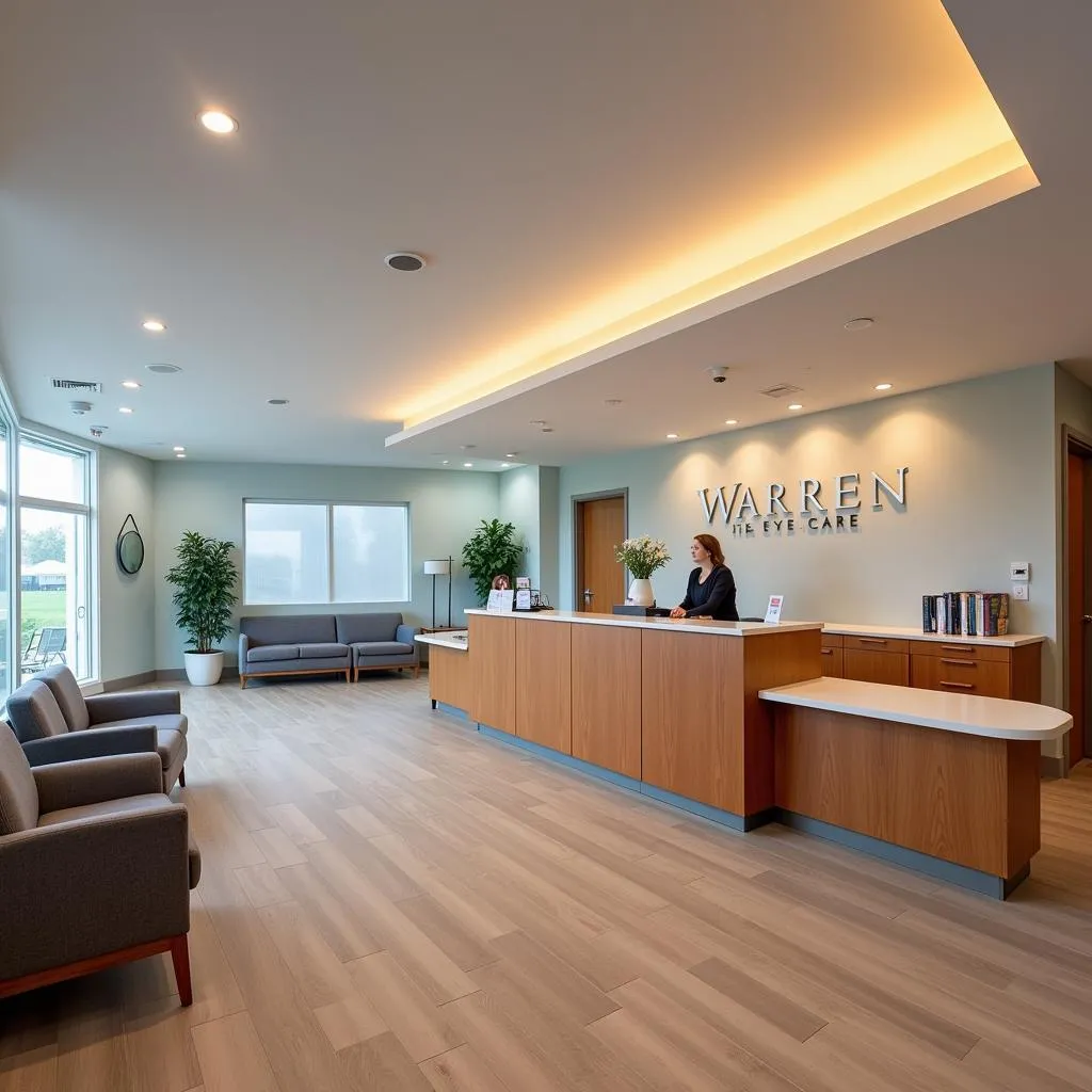 Modern and Welcoming Clinic at Warren Eye Care