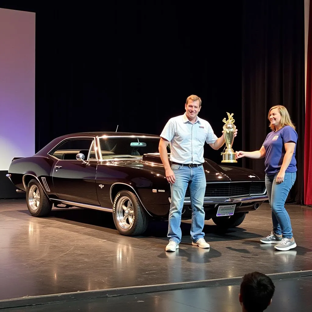 Award Ceremony at a Wisconsin Car Show